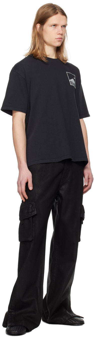 Тениска Rhude Chevron T-shirt Черно | RHPS25TT02012, 3