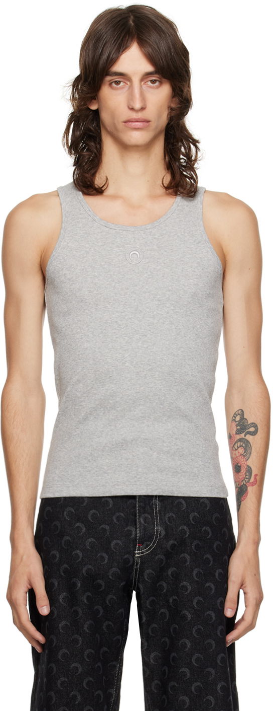 Потник Marine Serre Gray Organic Cotton Tank Top Сиво | MTT081A CJER0011, 0