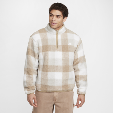 Суитчър Nike Fleece Half Zip Sweatshirt Кафяво | FZ0896-247, 0