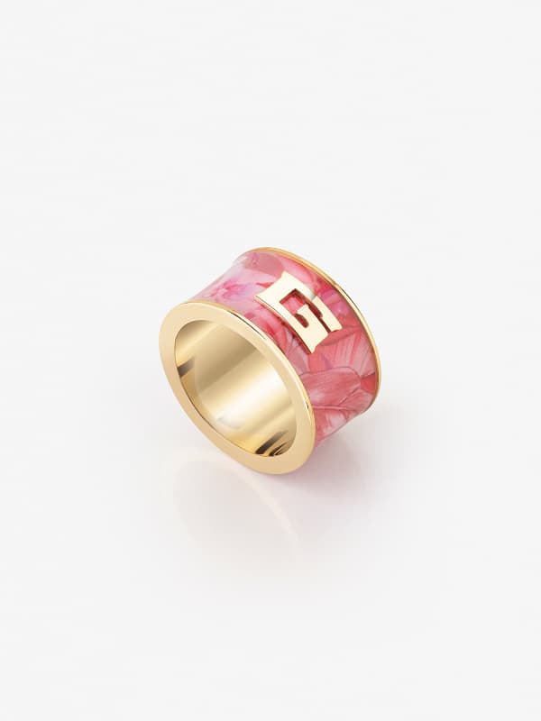 Пръстен GUESS “Foulard” Ring Розово | JUBR02131JW, 0