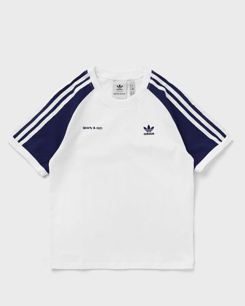 Тениска adidas Originals Adidas X Sporty & Rich TEE women Shortsleeves white in size:L Бяло | JI9275