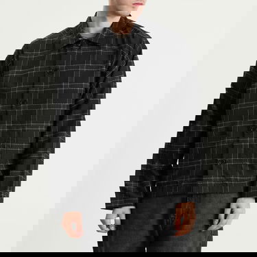 Риза YMC YMC PJ Check Overshirt, Size Small Черно | P2ZAP-01, 2