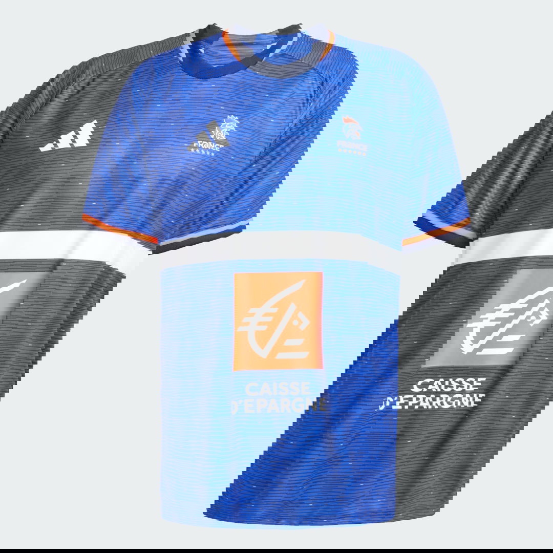 Фланелка adidas Performance France Replica Handball Jersey Синьо | JP4335, 1