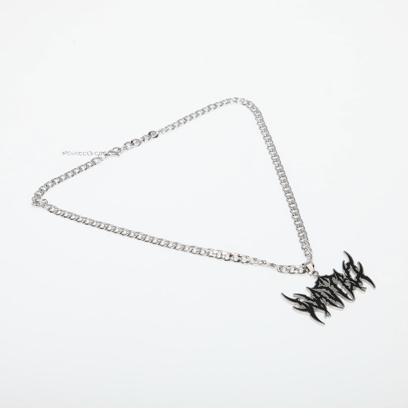 Колие Wasted Paris Vault Necklace Silver Металик | WP_000203