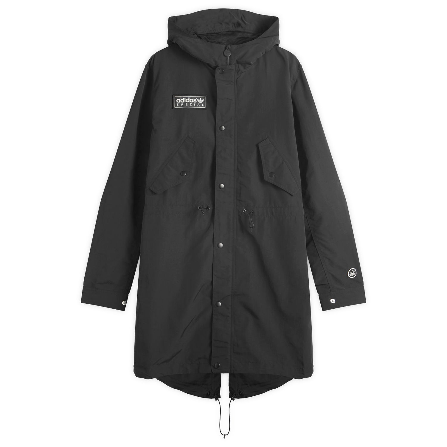 Дъждобран adidas Originals Halewood SPZL Parka Jacket Черно | JY0564, 1