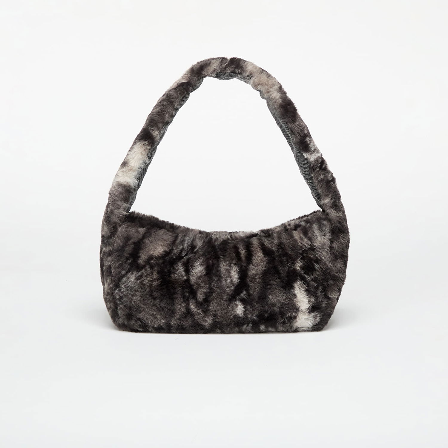 Чанта през рамо adidas Originals Small Faux Fur Shoulder Bag Сиво | JY2569, 1
