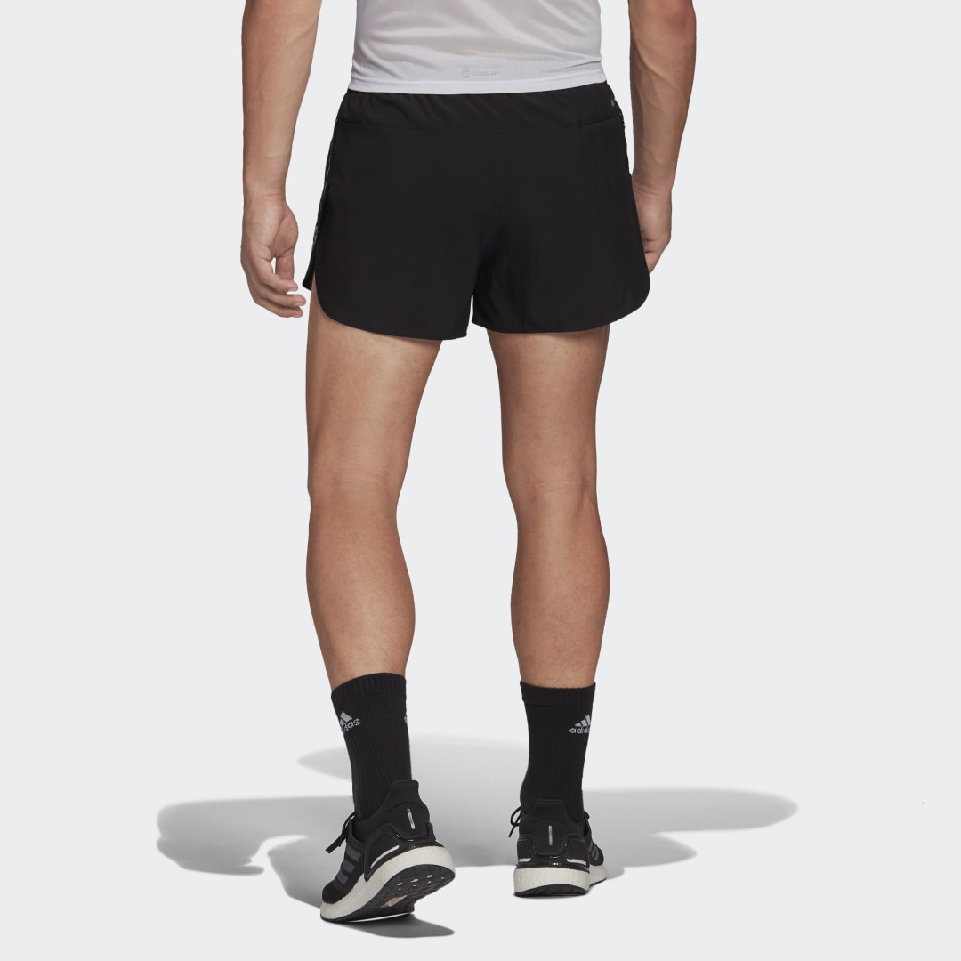 Къси панталони adidas Performance Own the Run Split Shorts Черно | H58594, 1