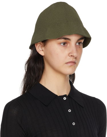 Шапка Dion Lee Crocheted Bucket Hat Зелено | C8016S22, 1