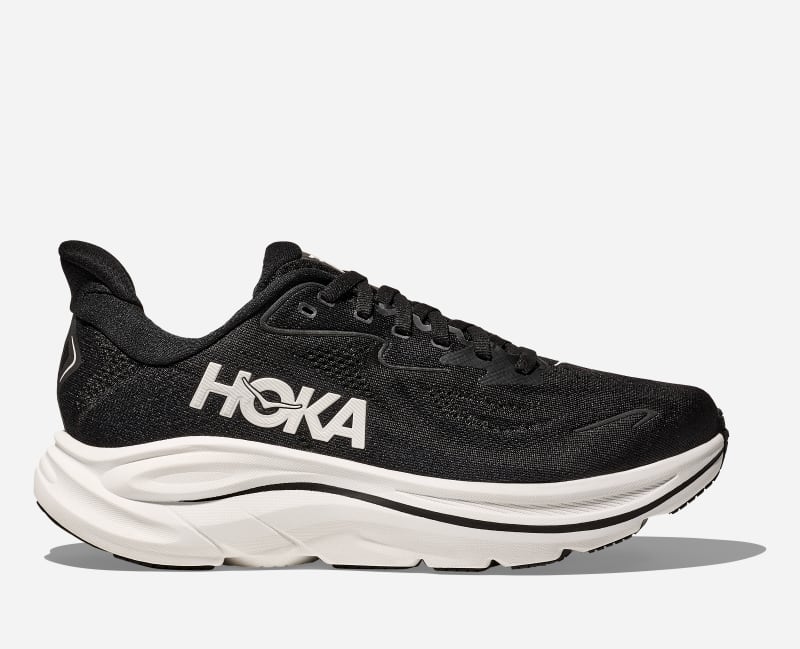 Кецове и обувки Hoka One One Clifton 10, 12.5 Черно | 1162030-BWHT, 0