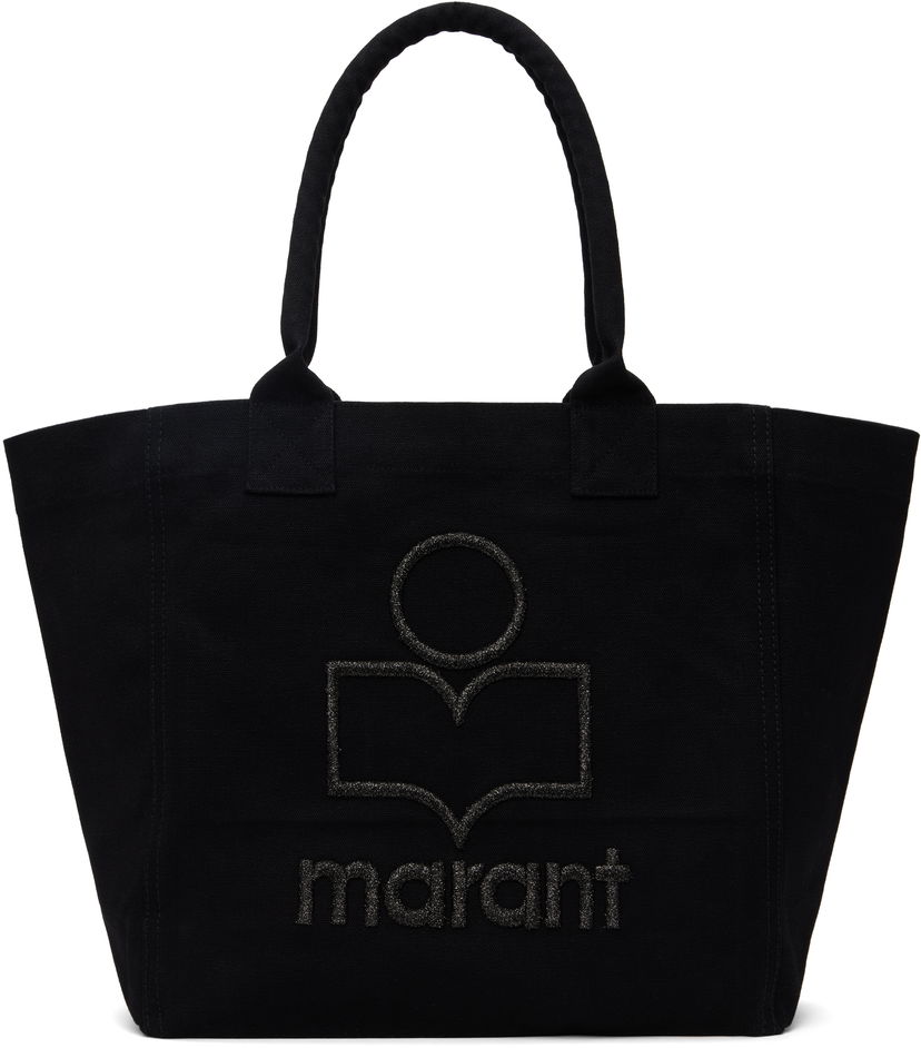 Голяма пазарска чанта ISABEL MARANT Small Yenky Tote Bag Черно | 24APM0002FA-B3X07M