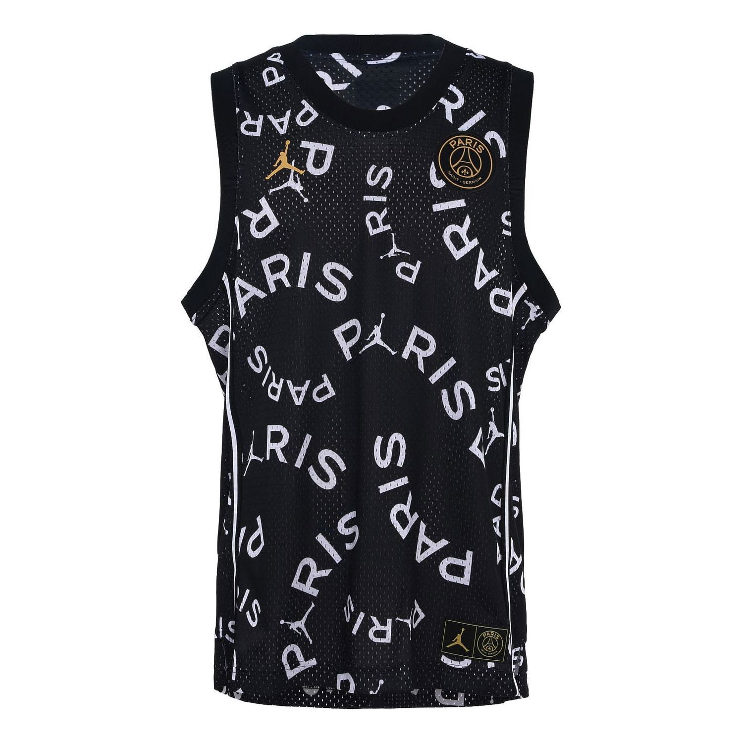 Фланелка Jordan Jordan Paris Saint-Germain Printed Basketball Vest Черно | CK9669-010, 0