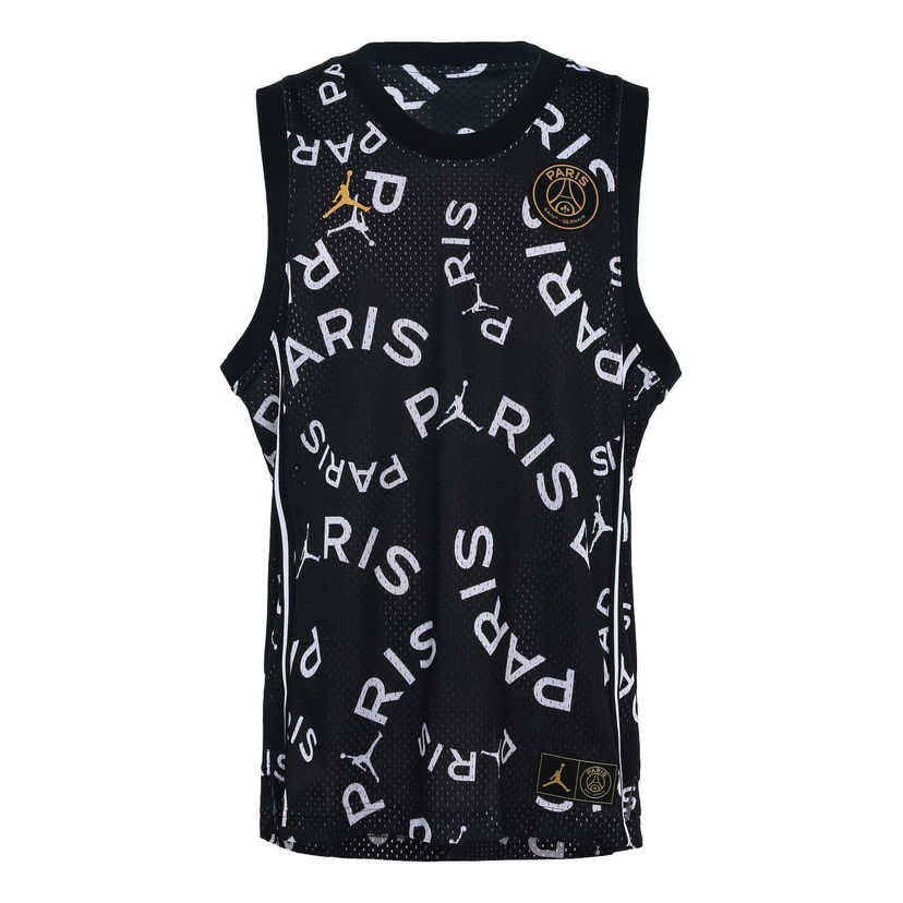 Фланелка Jordan Jordan Paris Saint-Germain Printed Basketball Vest Черно | CK9669-010