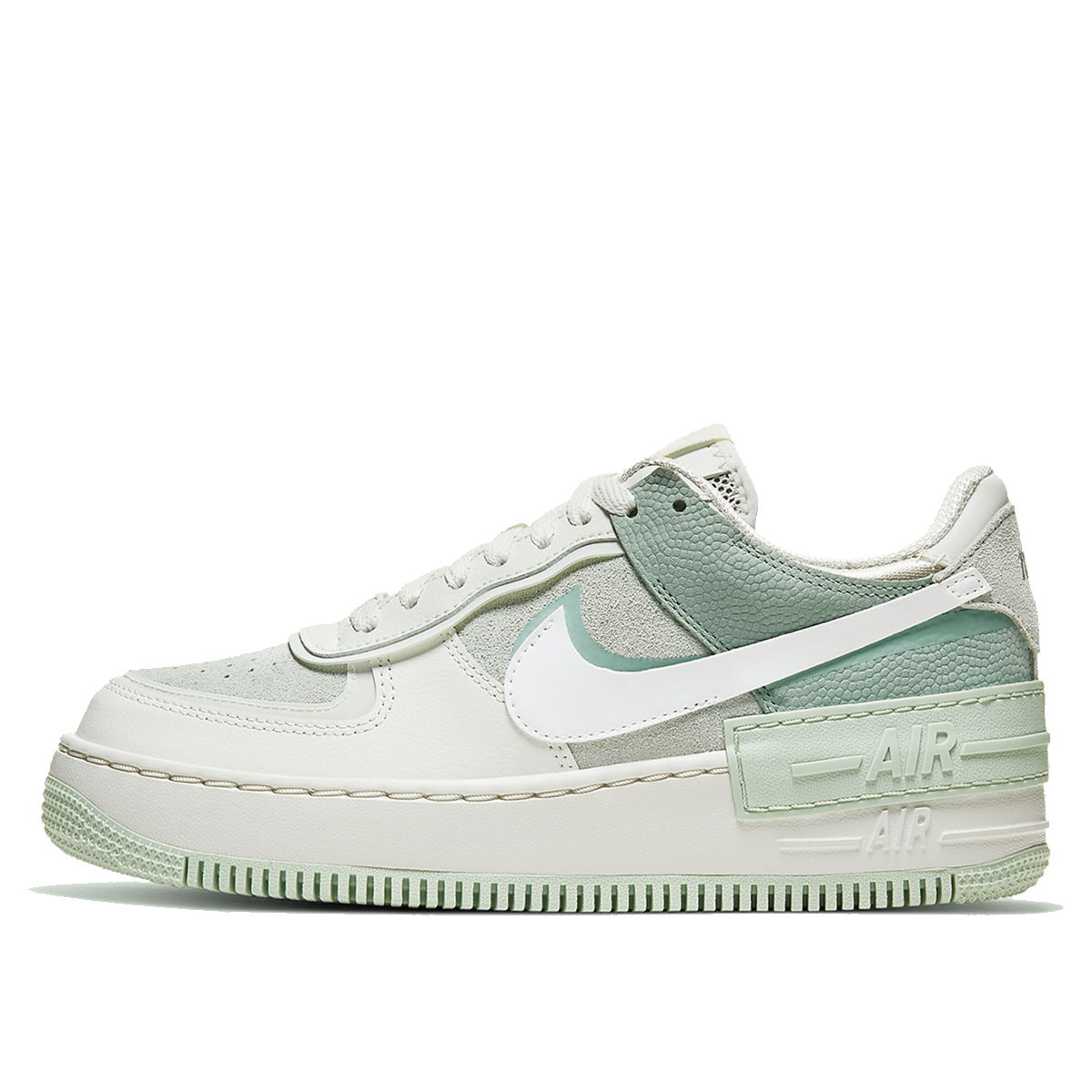 Кецове и обувки Nike Air Force 1 Shadow "Spruce Aura" W Бяло | CW2655-001, 1