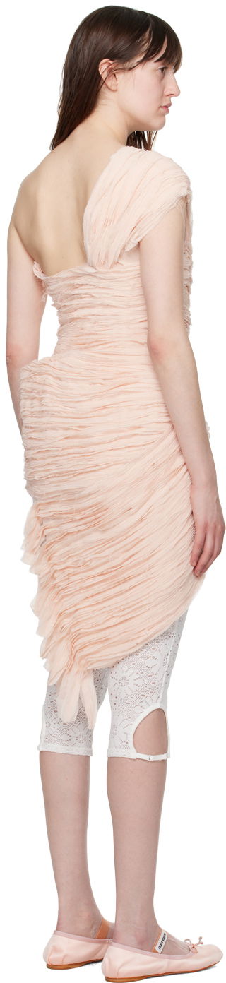 Pокля Collina Strada Collina Strada Whirl Draped Minidress Розово | XX4008, 2