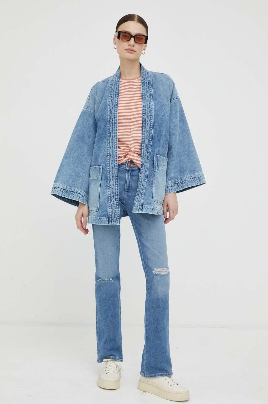 Дънки Wrangler Jeans Bootcut Синьо | W28BXR37T, 0