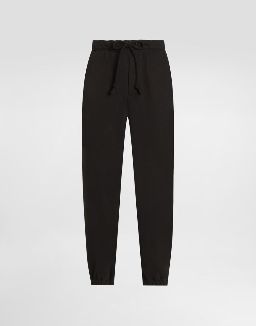 Спортни панталони Dolce & Gabbana Dolce & Gabbana Jersey Jogging Trousers Черно | GP17ATG7PLAN0000