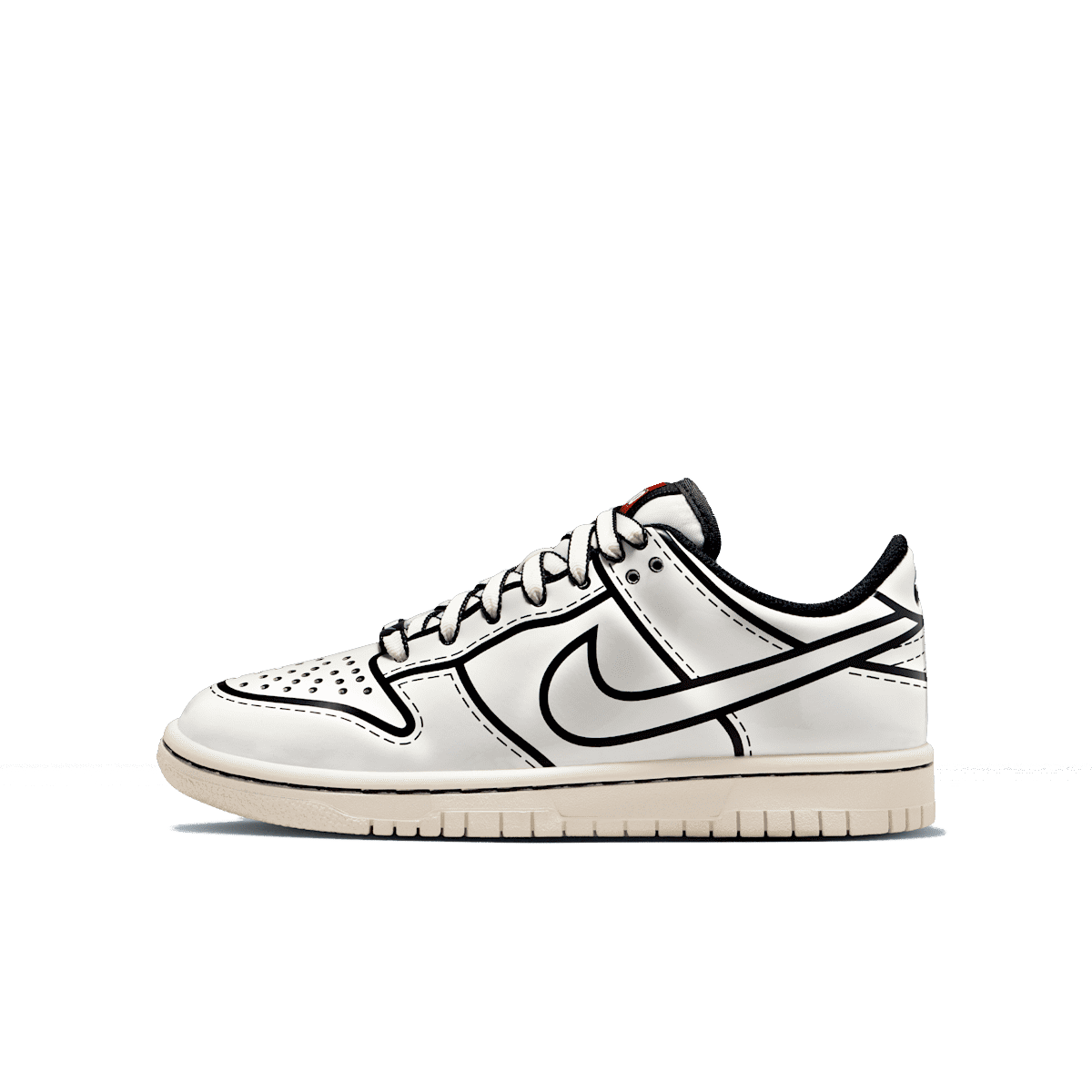 Кецове и обувки Nike LEGO® x Dunk Low GS "Sail" Бяло | IF2117-100, 0