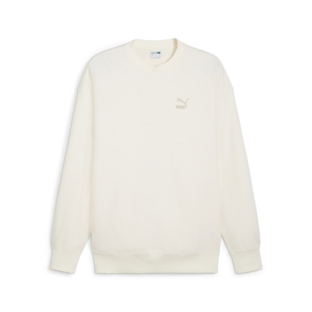 Суитчър Puma CLASSICS Waffle Crew M Бяло | 624253-66, 1