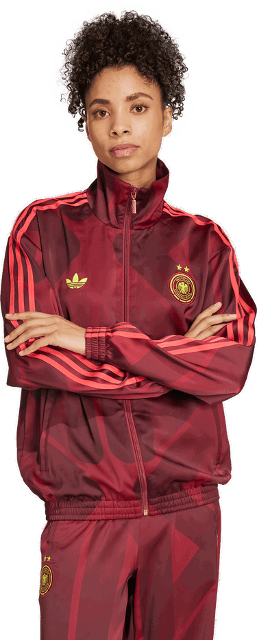Яке adidas Performance Germany Track Jacket Червено | JJ0351, 2