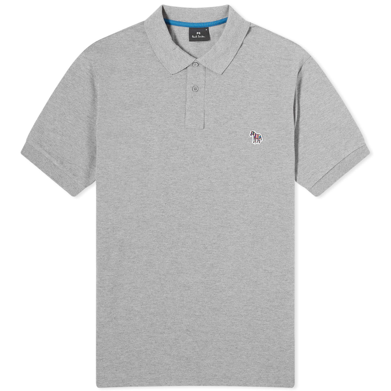 Поло тениска Paul Smith Paul Smith Regular Fit Zebra Polo Shirt Сиво | M2R-183K-KZEBRA-72, 1