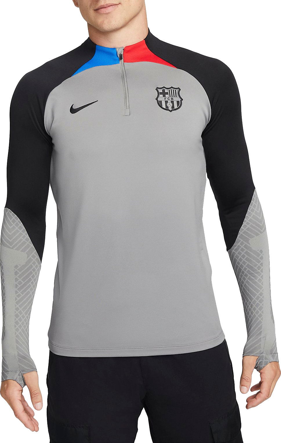 Тениска Nike Barcelona Soccer Training Shirt Сиво | dn2812-003, 0