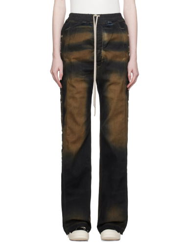 Дънки Rick Owens DRKSHDW Pusher Jeans Черно | DS02C5336 SDM