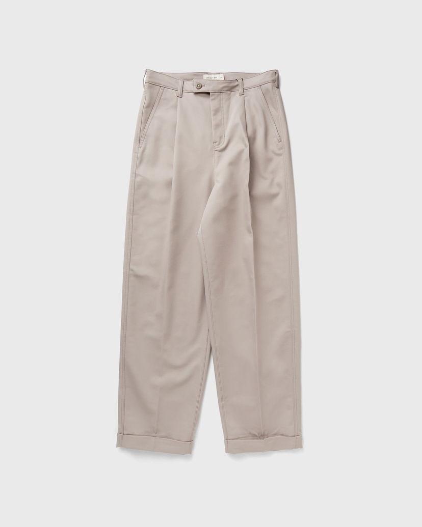 Панталони CALVIN KLEIN Calvin Klein Jeans Cropped Pleat Casual Pants Бежово | J30J326927PAN