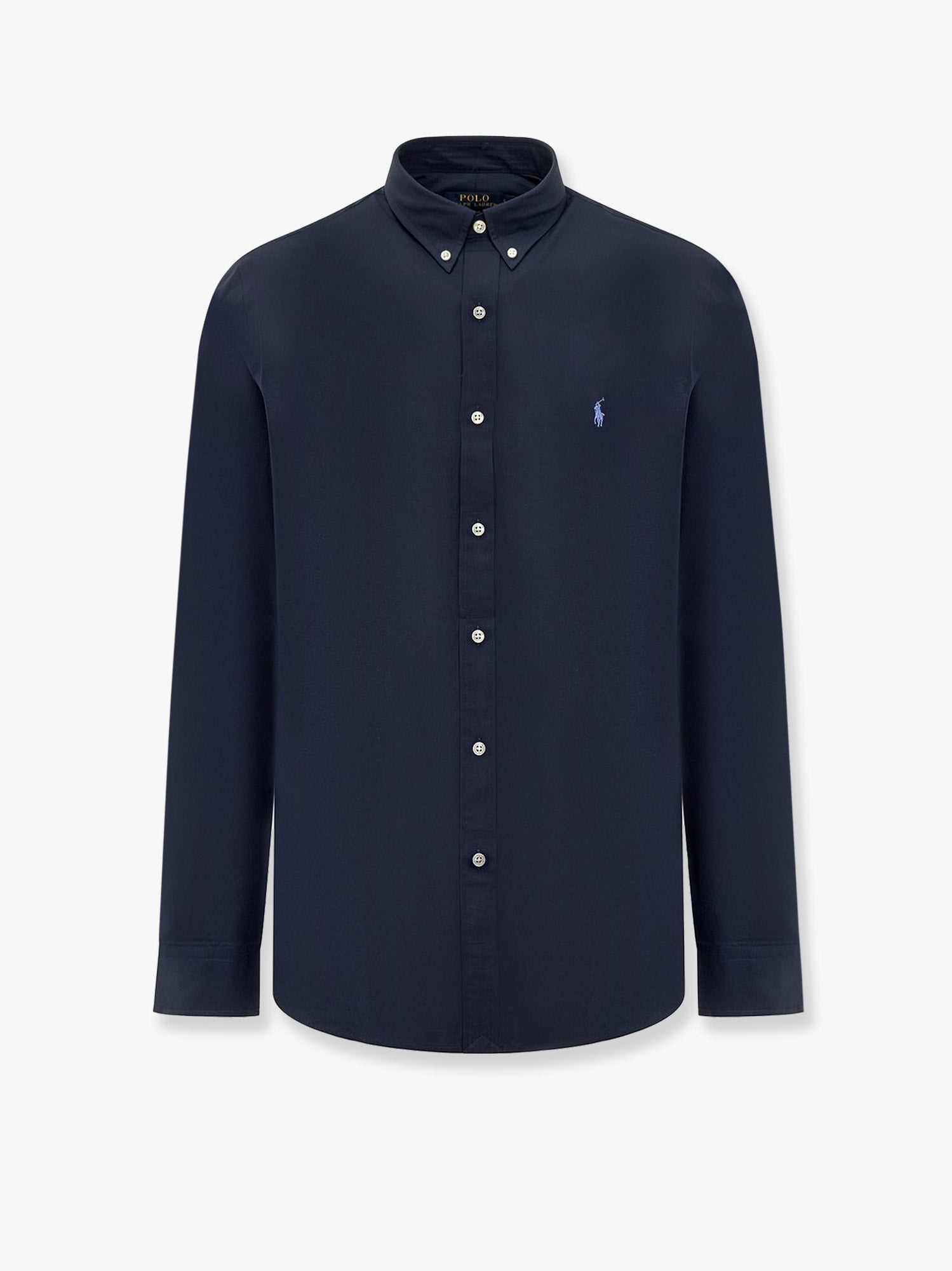 Риза Polo by Ralph Lauren Long Sleeve Button-Down Shirt by Polo Ralph Lauren Тъмно синьо | 710928254001, 0
