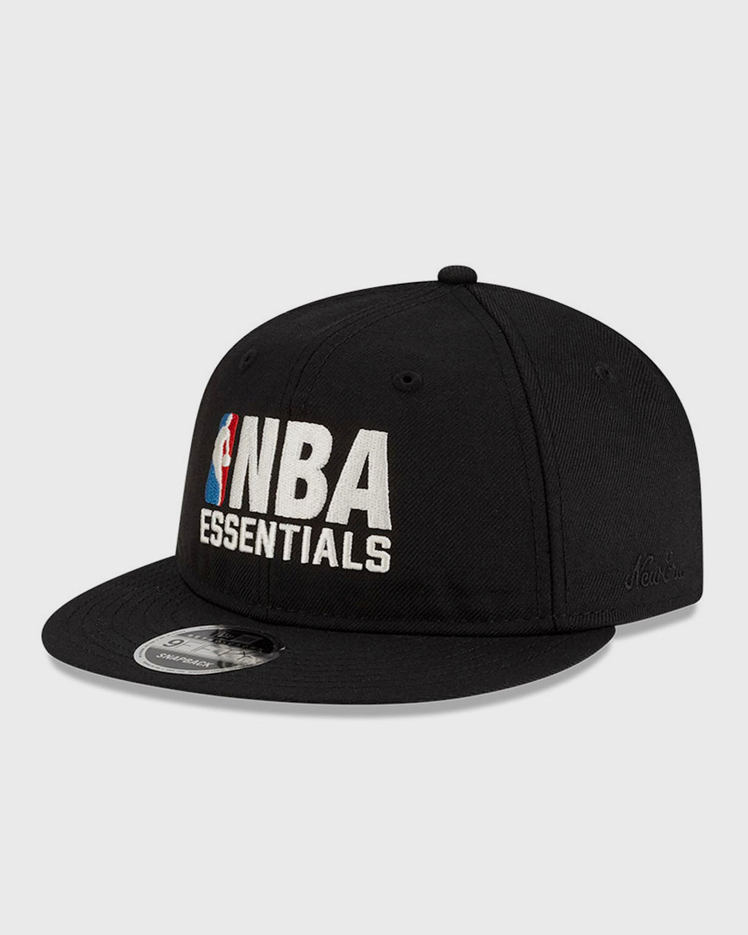 Шапка с козирка New Era Fear of God NBA Essentials Retro Crown Flat 9FIFTY Snapback Cap Черно | 60792600, 0
