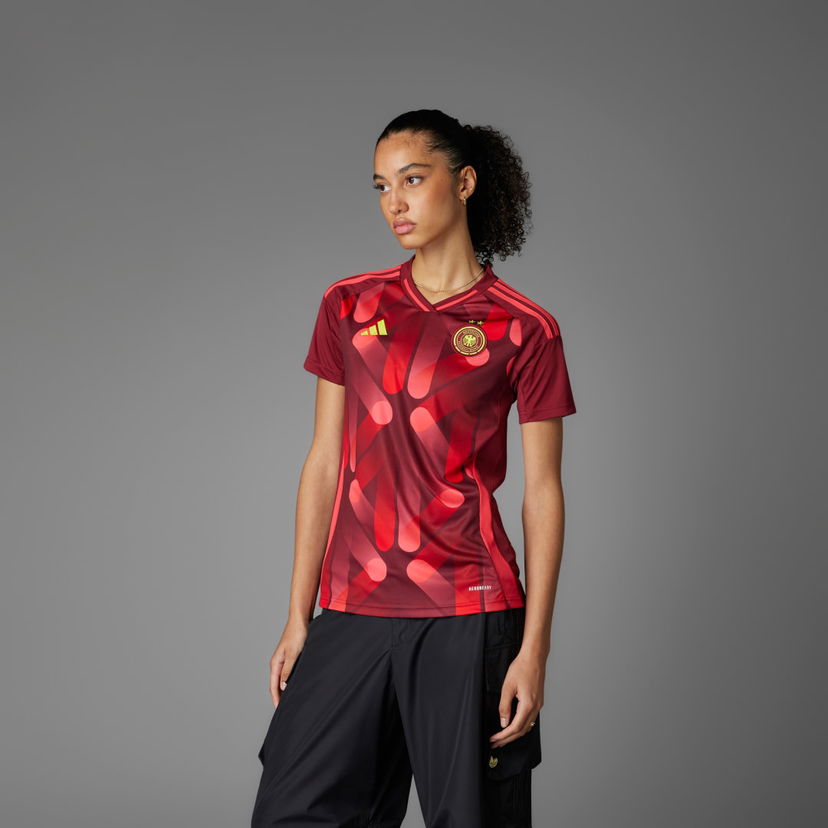 Фланелка adidas Performance Germany Away Jersey Червено | JF2607