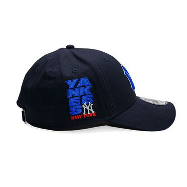 Шапка с козирка New Era New Era MLB Side Patch 9FORTY NY Yankees Adjustable Cap Тъмно синьо | 60595231, 2