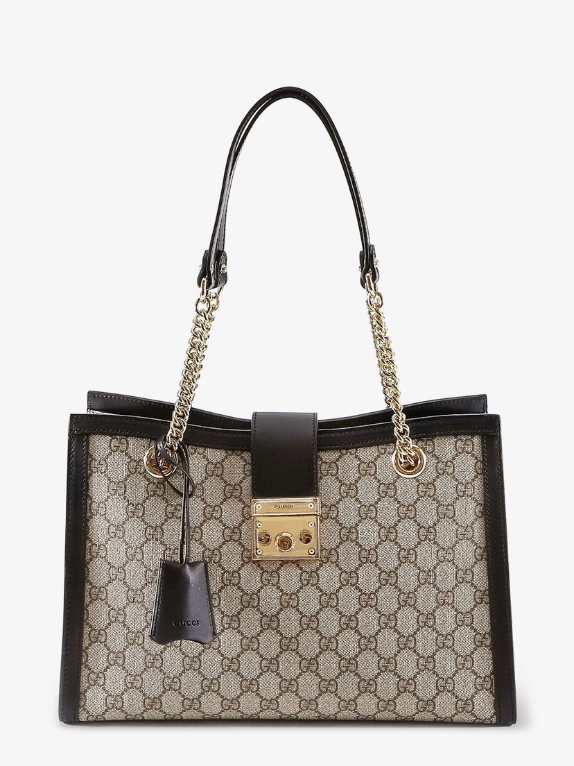 Чанта през рамо Gucci Padlock GG Shoulder Bag Бежово | 479197KHNKG9769