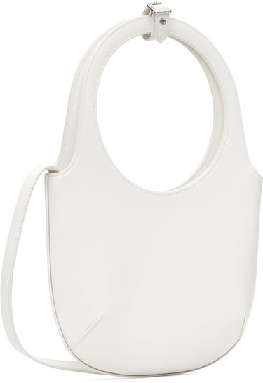 Чанта през рамо Courrèges Courrèges Holy Leather Shoulder Bag Бяло | 325GSA102CR0065, 2