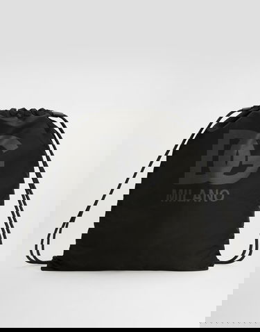 Раница Dolce & Gabbana Nylon Backpack With Printed Logo Черно | EM0050AZ589HN5ZL, 0