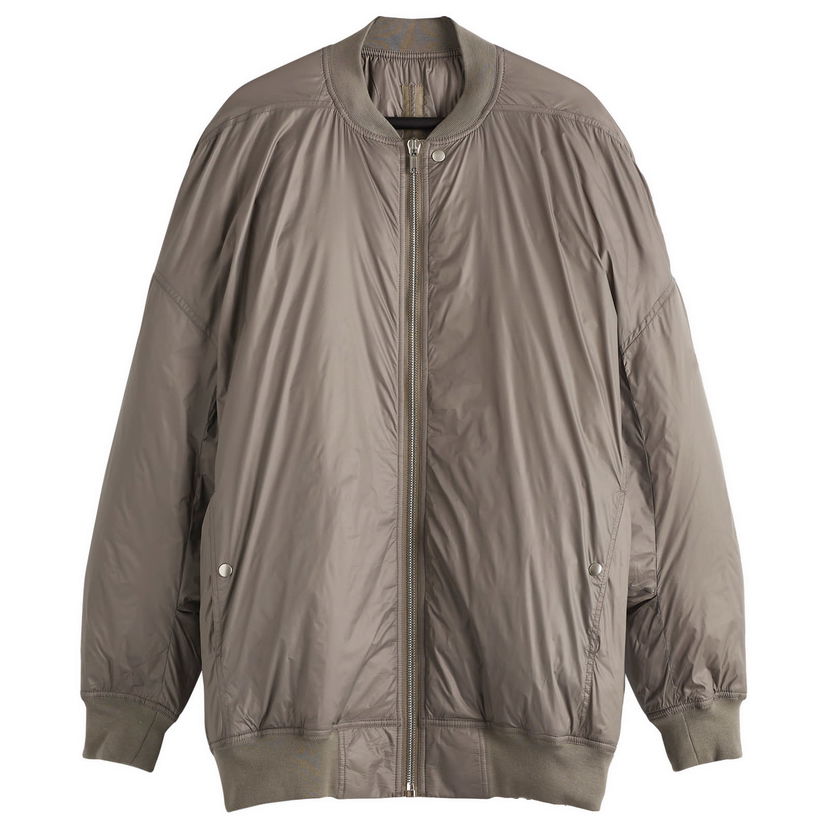 Яке бомбър Rick Owens Jumbo Flight Jacket Сиво | DU02D2776-NP-34