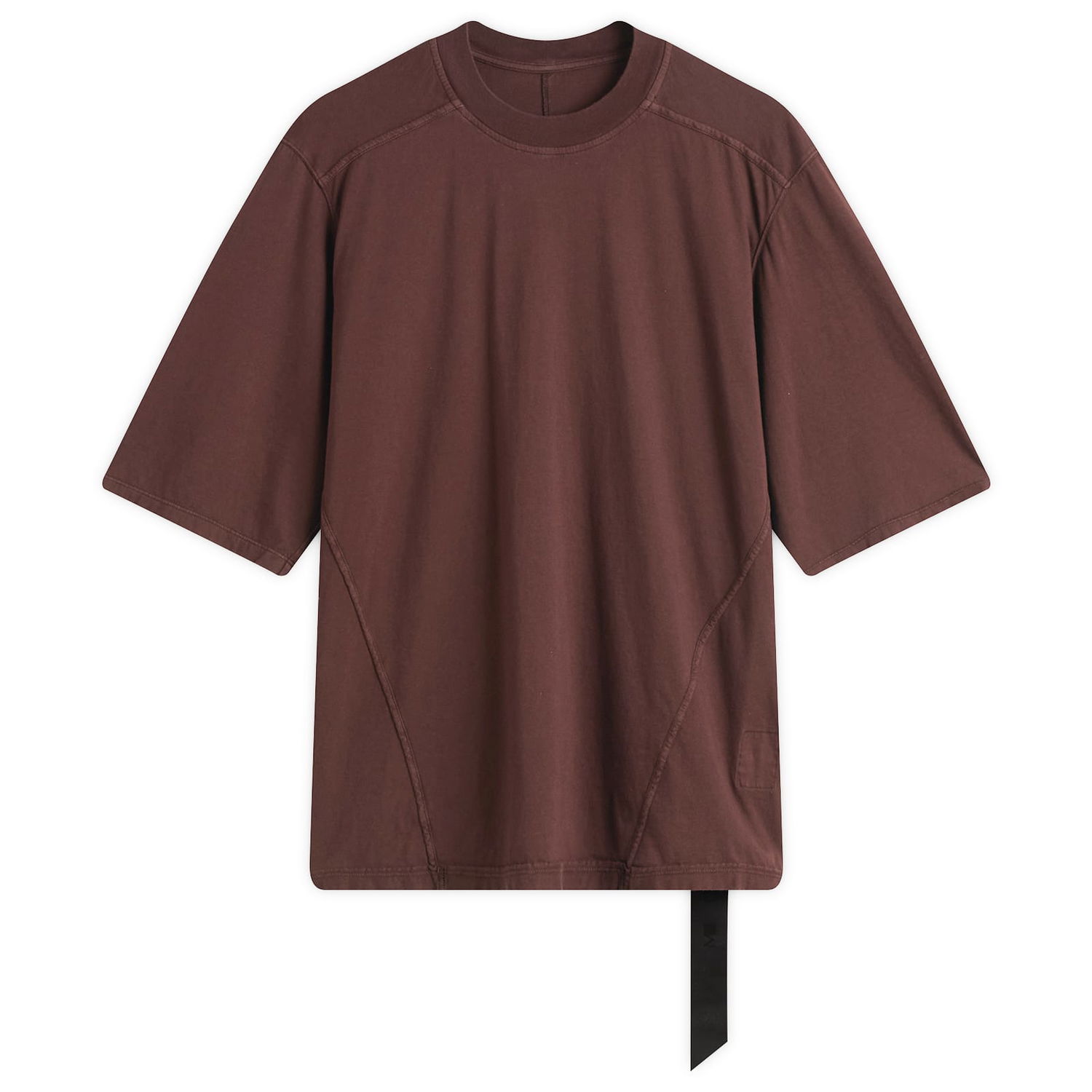 Тениска Rick Owens DRKSHDW Walrus T-Shirt Бургунди | DS02E7201-RN-43, 1