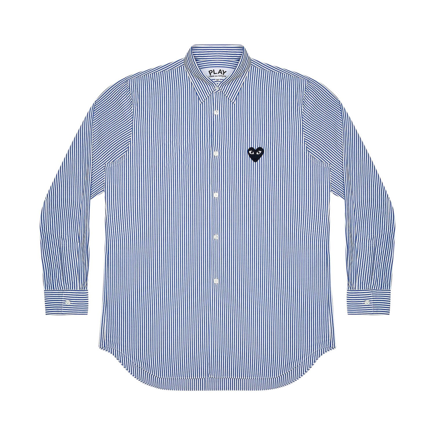 Риза Comme des Garçons PLAY Striped Shirt Синьо | AZ B018 051 1, 1