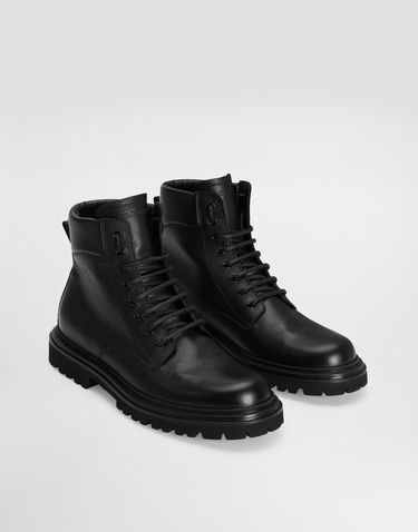 Аксесоари Dolce & Gabbana Dolce & Gabbana Calfskin Ankle Boots Черно | A60613A6H478B956, 1