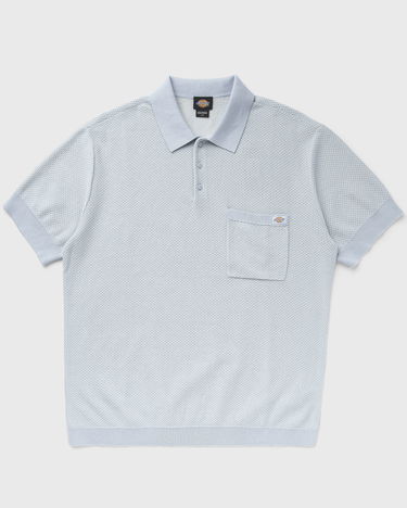 Поло тениска Dickies Rocky Knitted Polo Shirt Синьо | DK0A4Z7AF901, 0