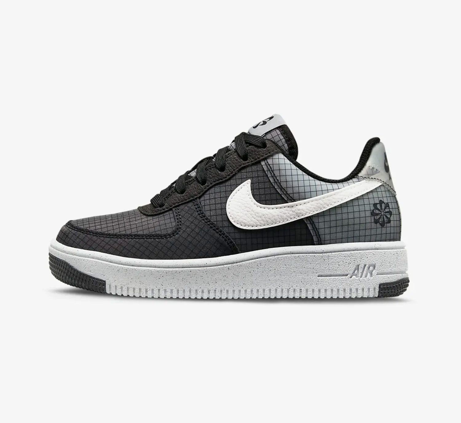 Кецове и обувки Nike Air Force 1 Crater "Black Grey" GS Черно | DC9326-001, 0