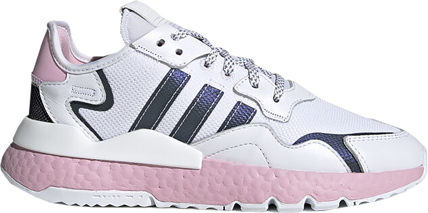 Кецове и обувки adidas Originals Nite Jogger Cloud White True Pink W Розово | EG7942, 0
