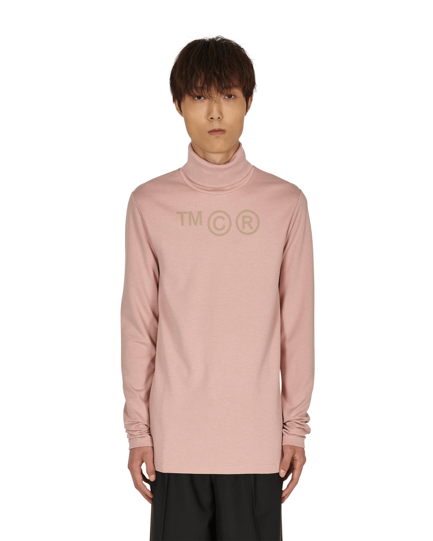 Пуловер Acne Studios Logo Turtleneck Розово | BL0270- AQ8, 1