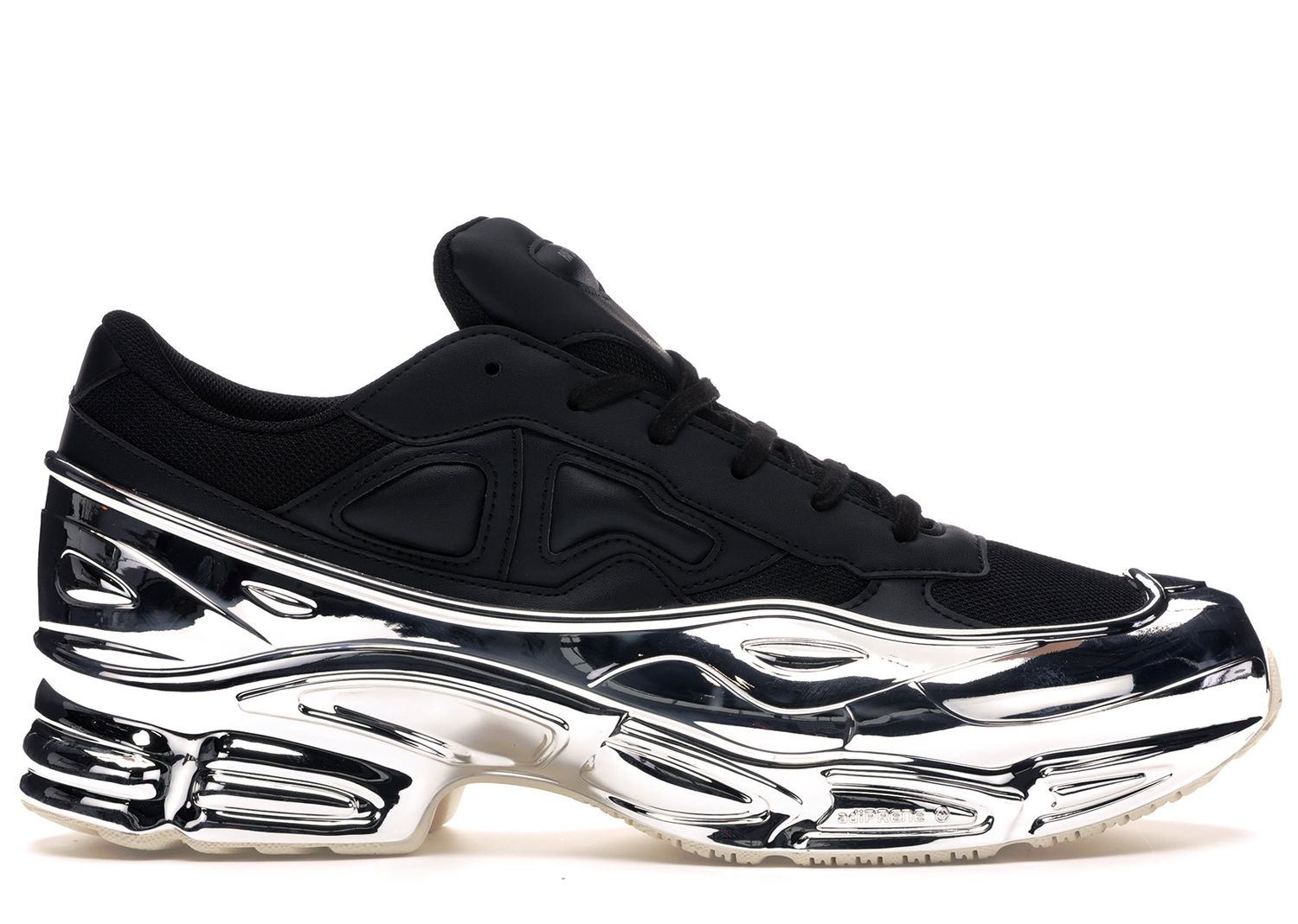 Кецове и обувки adidas Originals Ozweego Raf Simons Core Black Silver Metallic Черно | EE7944, 0