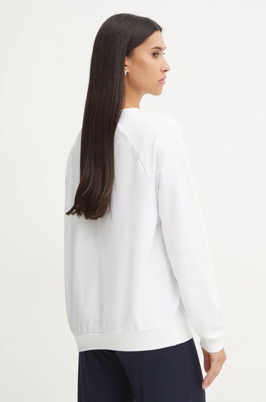Суитчър Lacoste White Graphic Sweatshirt Бяло | SF1472, 2