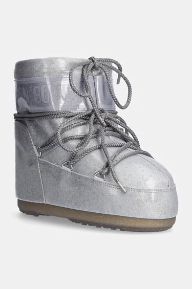 Кецове и обувки Moon Boot MB ICON LOW GLITTER Boots Сиво | 80D1409440.H001, 0