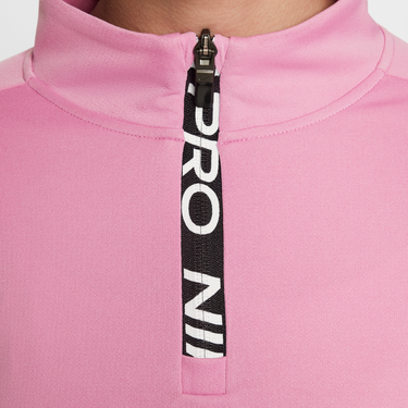 Пуловер Nike Dri-FIT Pro Long Sleeve Half-Zip Top Розово | FN9025-646, 1