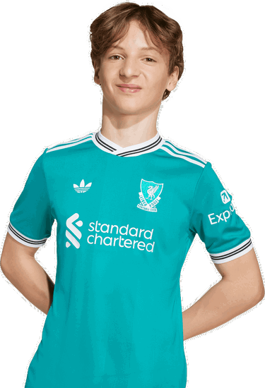 Фланелка adidas Performance Liverpool FC 25/26 Kids Third Kit Тюркоазено | JV6468, 2