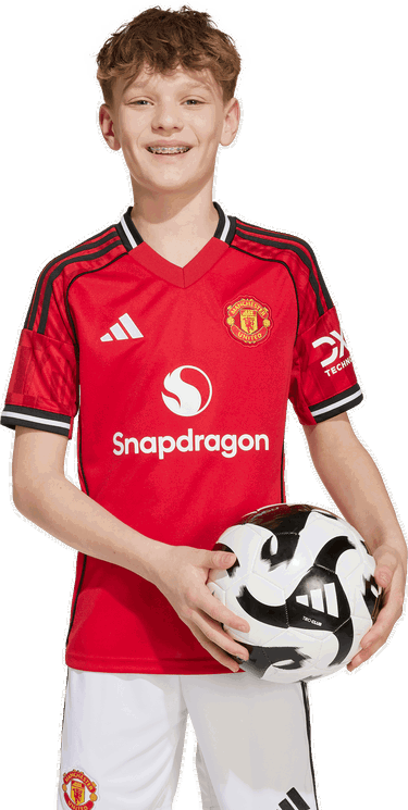 Фланелка adidas Performance Manchester United 25/26 Home Jersey Червено | JP3013, 2