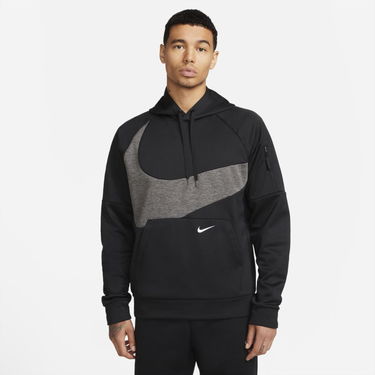 Суитчър Nike Therma-FIT Pullover Fitness Hoodie Черно | DQ5401-010, 0