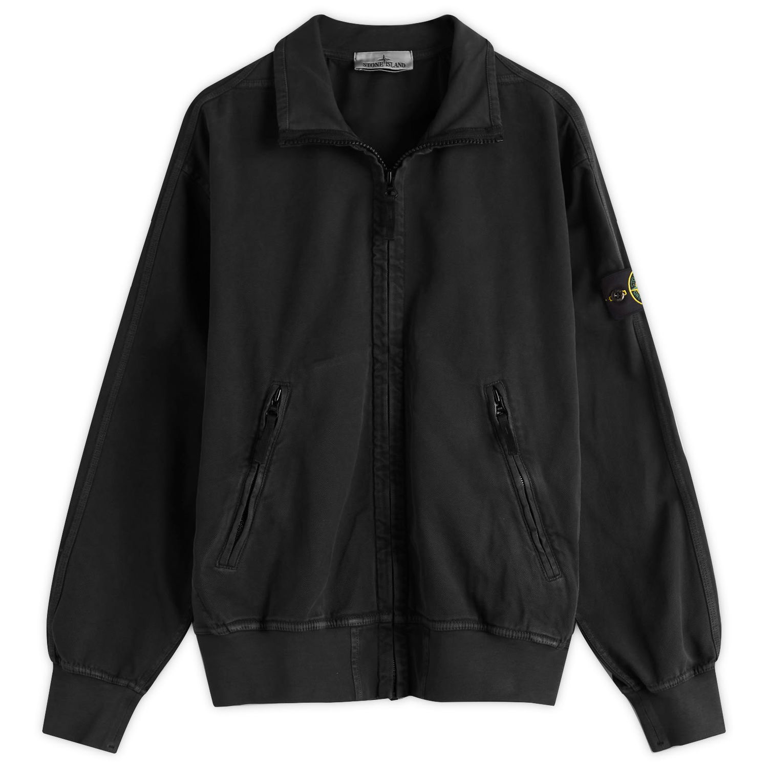 Яке Stone Island Old Effect Harrington Jacket, Size Large Черно | K2S156100056-V0129, 1